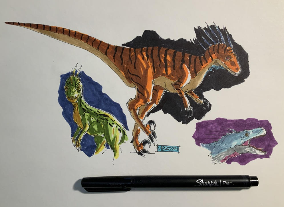 Raptors by cosmichael on DeviantArt