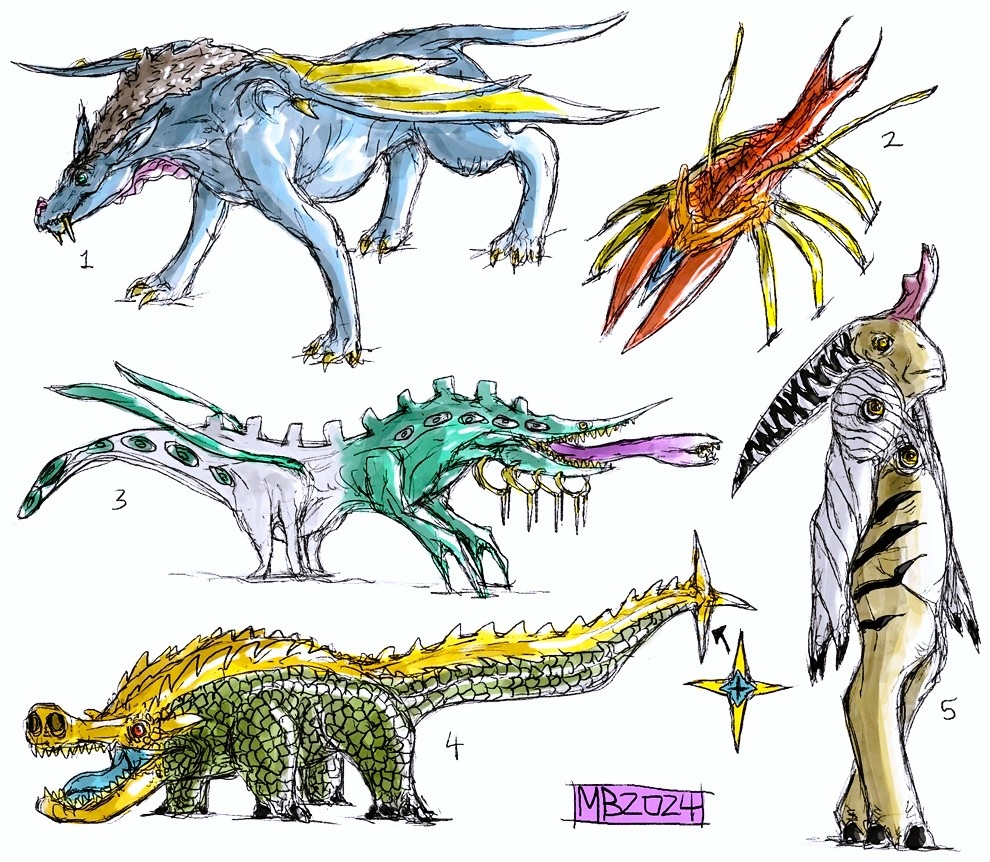 Peripheral Monster Monsters by cosmichael on DeviantArt