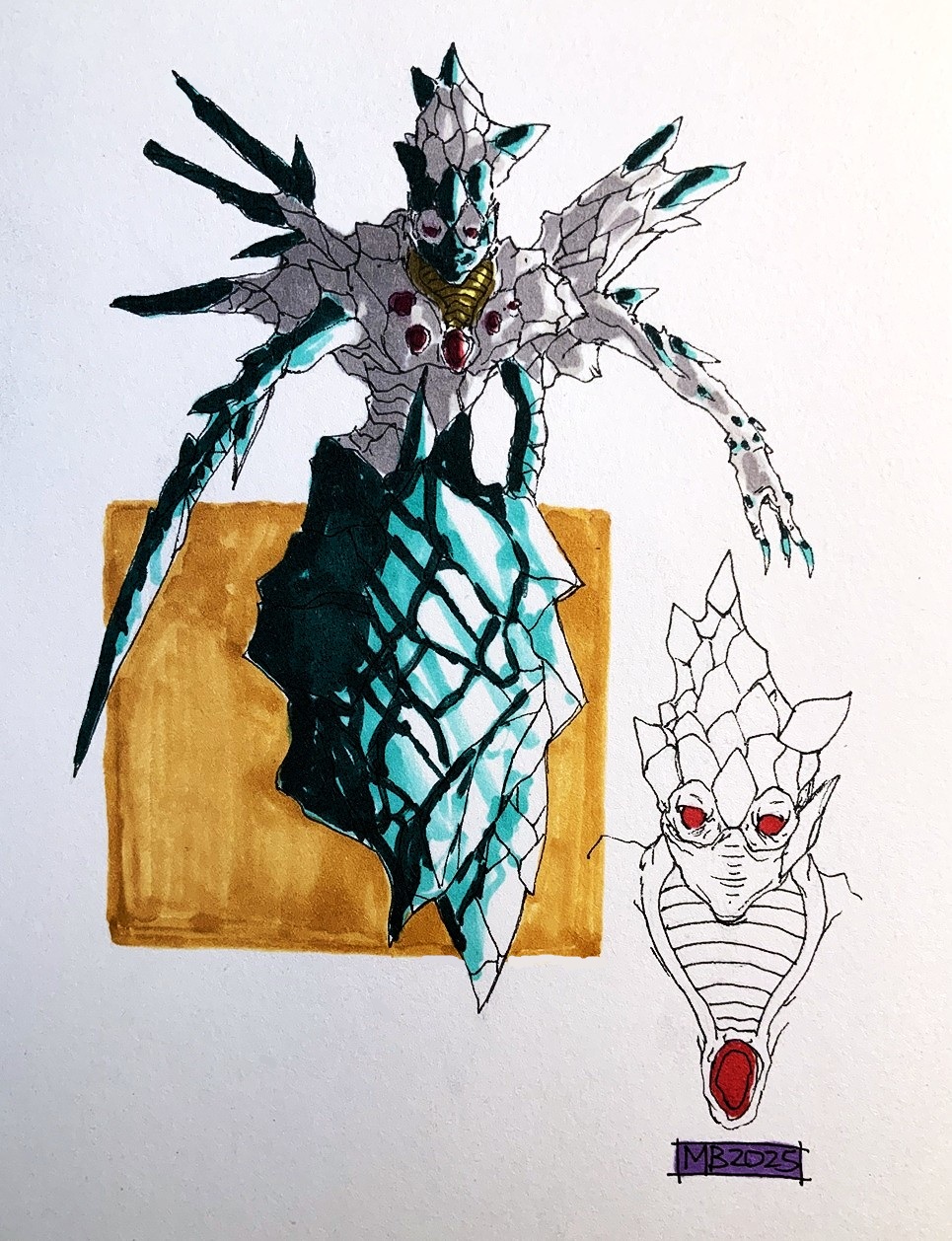 Crystal Demon Crystal Demon by cosmichael on DeviantArt