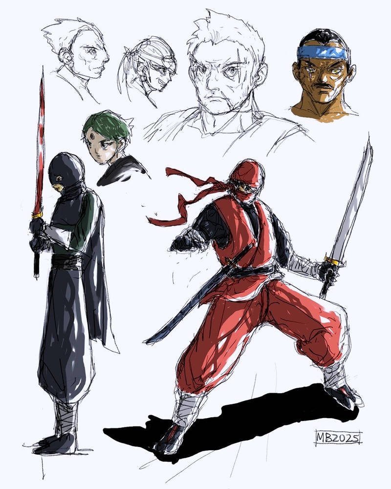 Ninja by cosmichael on DeviantArt