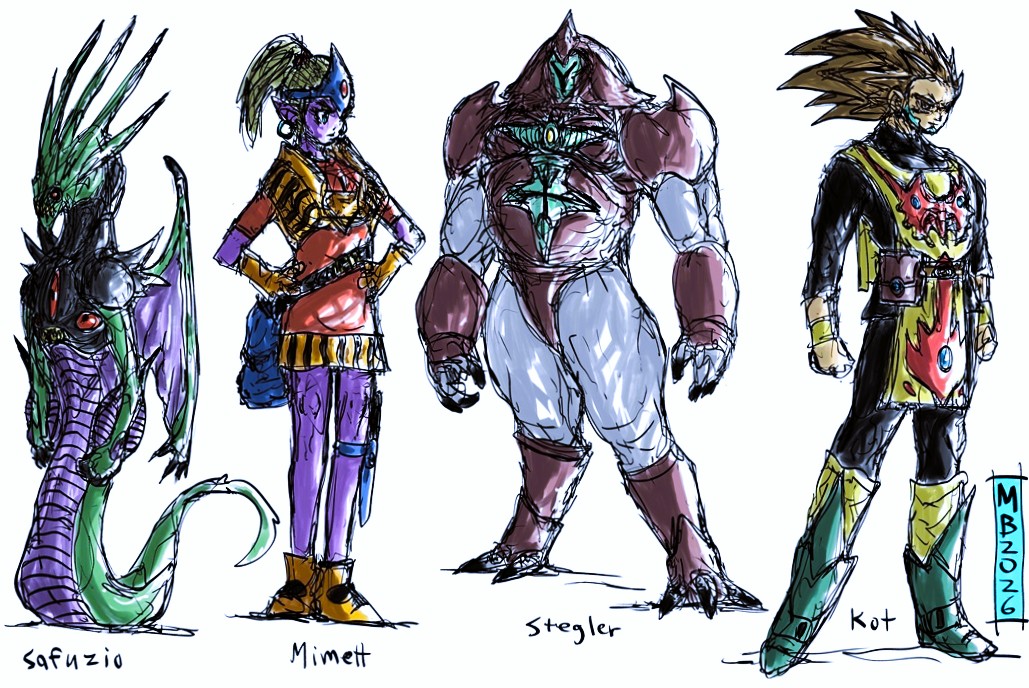 Deviantart Char Character Designs by cosmichael on DeviantArt