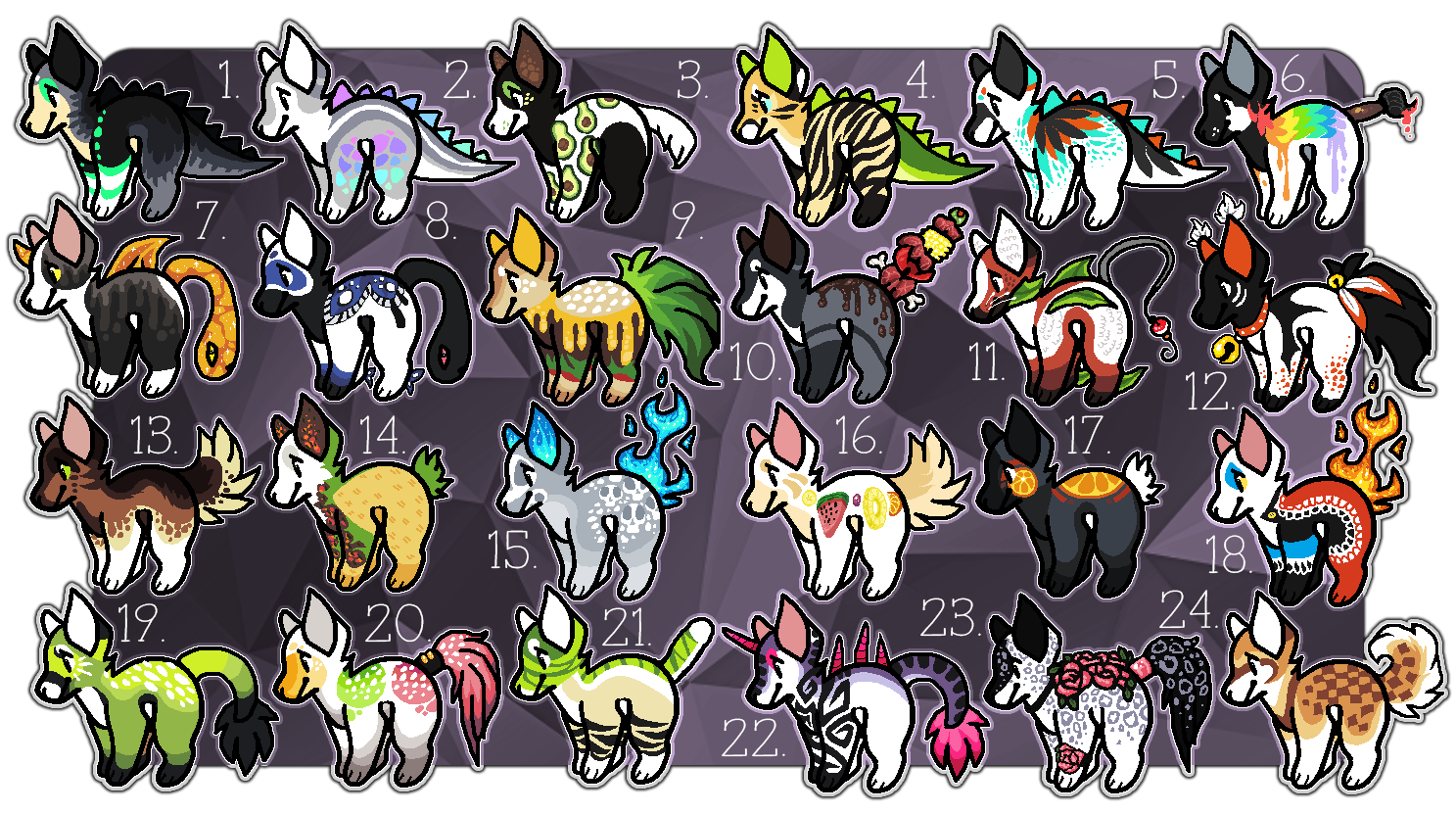 Taildoge Adoptables II [CLOSED]