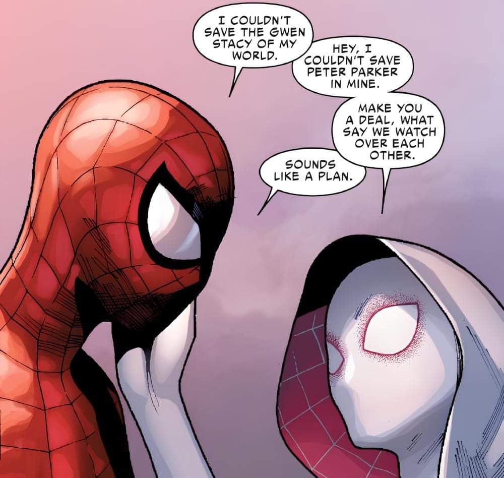 Spider man And Ghost Spider s Promise By Bruski12345 On DeviantArt spider-man-and-ghost-spider-s-promise-by-bruski12345-on-deviantart