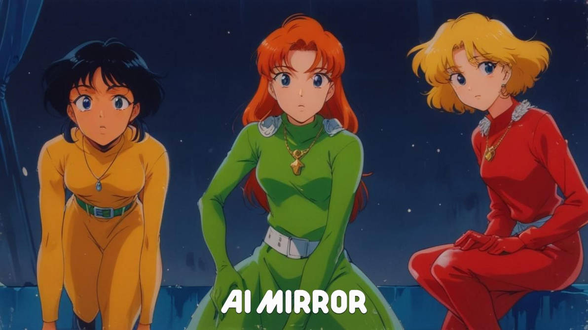 Totally Spies as old school anime characters by Bruski12345 on DeviantArt