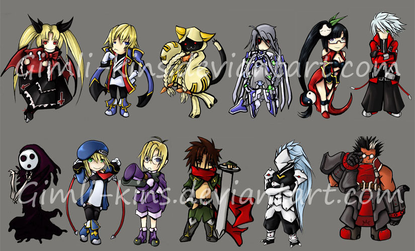 Blazblue Keychains