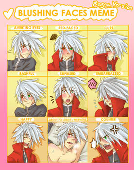 Blushing Faces Meme