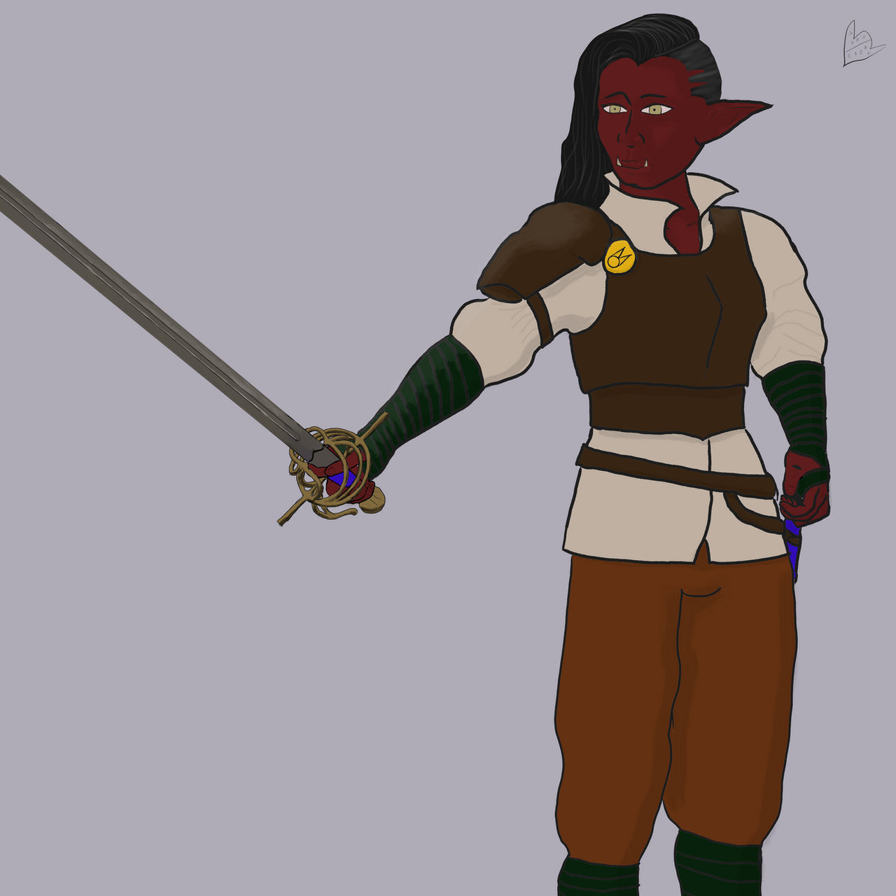 Hobgoblin Ranger Bahb Pyrite, Hobgoblin Ranger by tawelwch on DeviantArt
