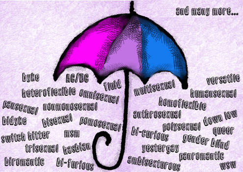 Bisexual umbrella - version 2
