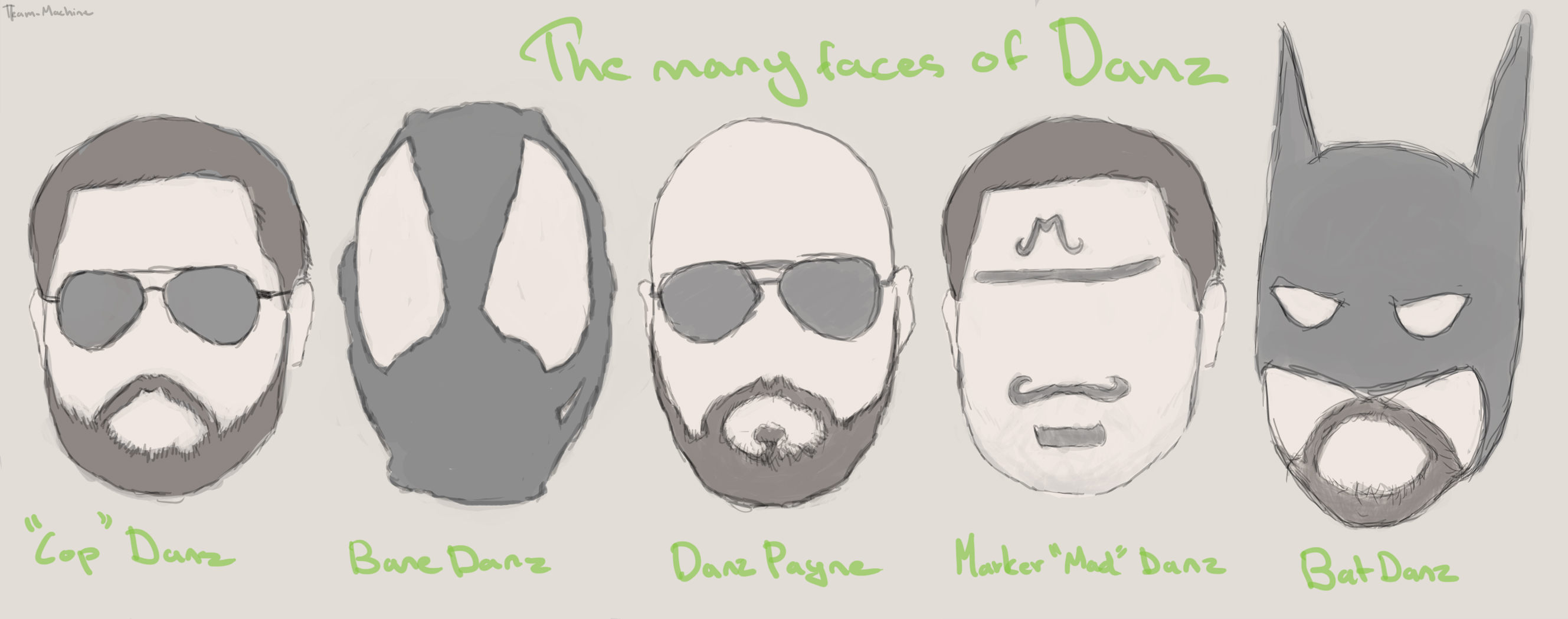 The many faces of Danz