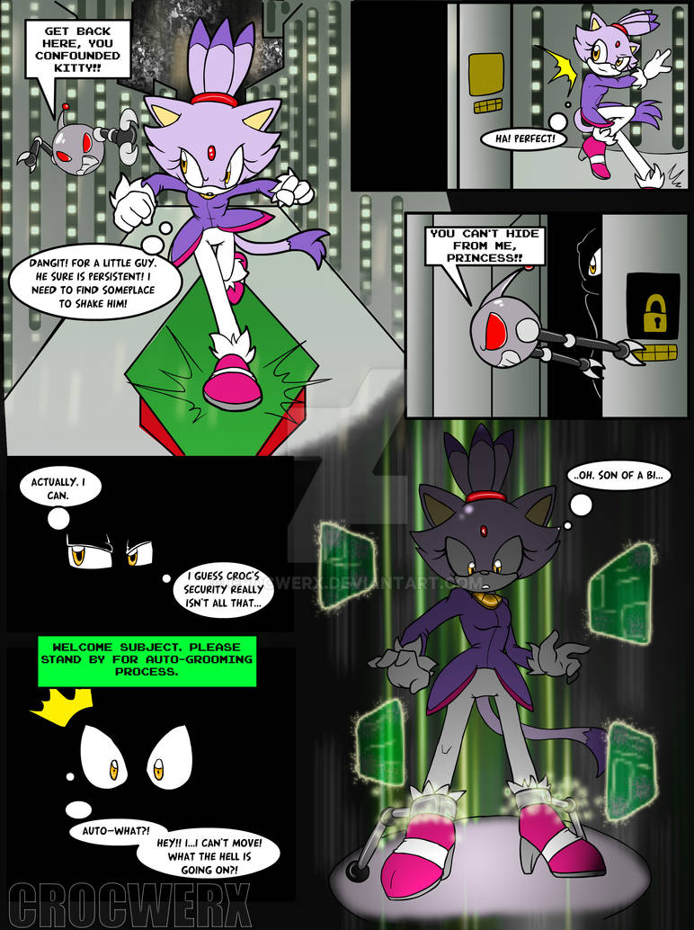 Blaze Keyed Deviantart Extreme Make Over Pg1 by CrocWerx on DeviantArt