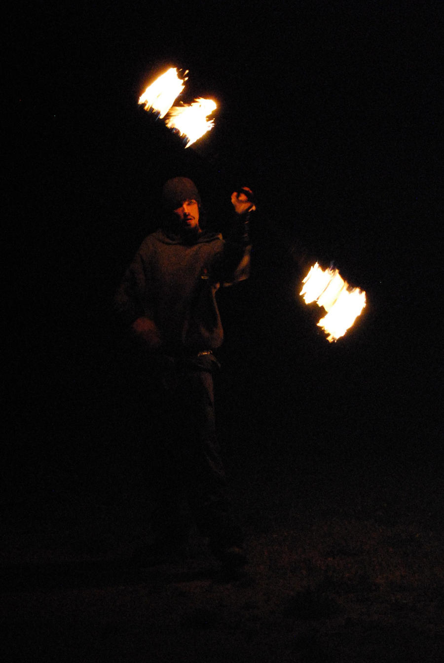 Fire Spinning 4