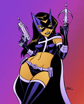 Huntress by Bruce Timm