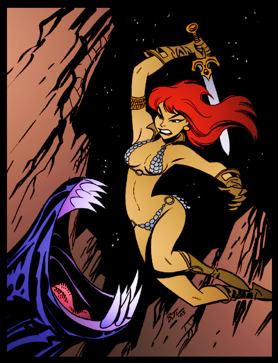 Red Sonja Slayer by Bruce Timm