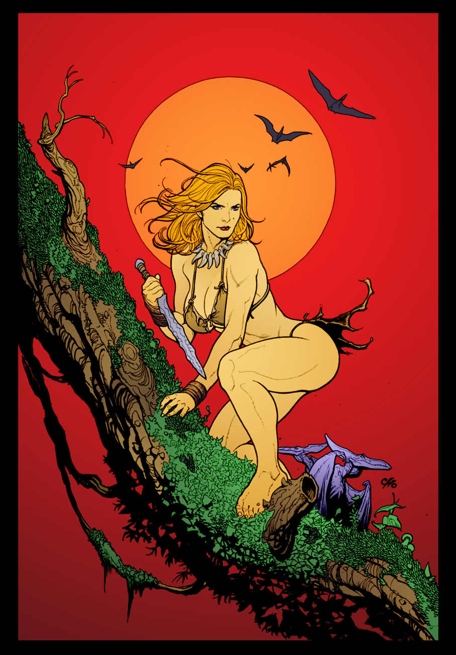 Sheena by Frank Cho