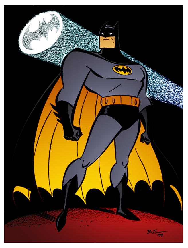 Batman Beacon by Bruce Timm by DrDoom1081 on DeviantArt
