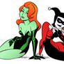 Harley and Ivy by Bruce Timm
