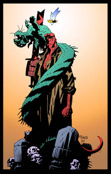 Hellboy by Mike Mignola