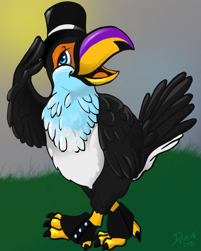 Jupiter the Dapper Flapper - Commissioned by diandviation on DeviantArt