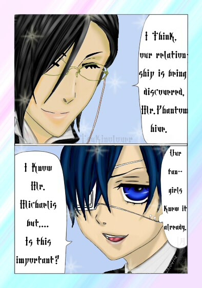 Sebastian x Ciel by SuperAwesomeBocchan on DeviantArt