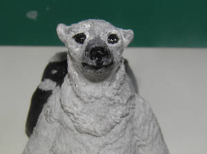 polar bear polimer clay