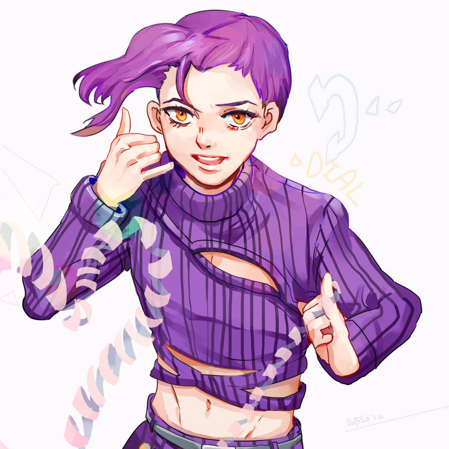 Dopppio Razor Scene JOJO - DOPIO by ramchy on DeviantArt