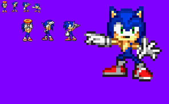 Custom Sonic Sprites