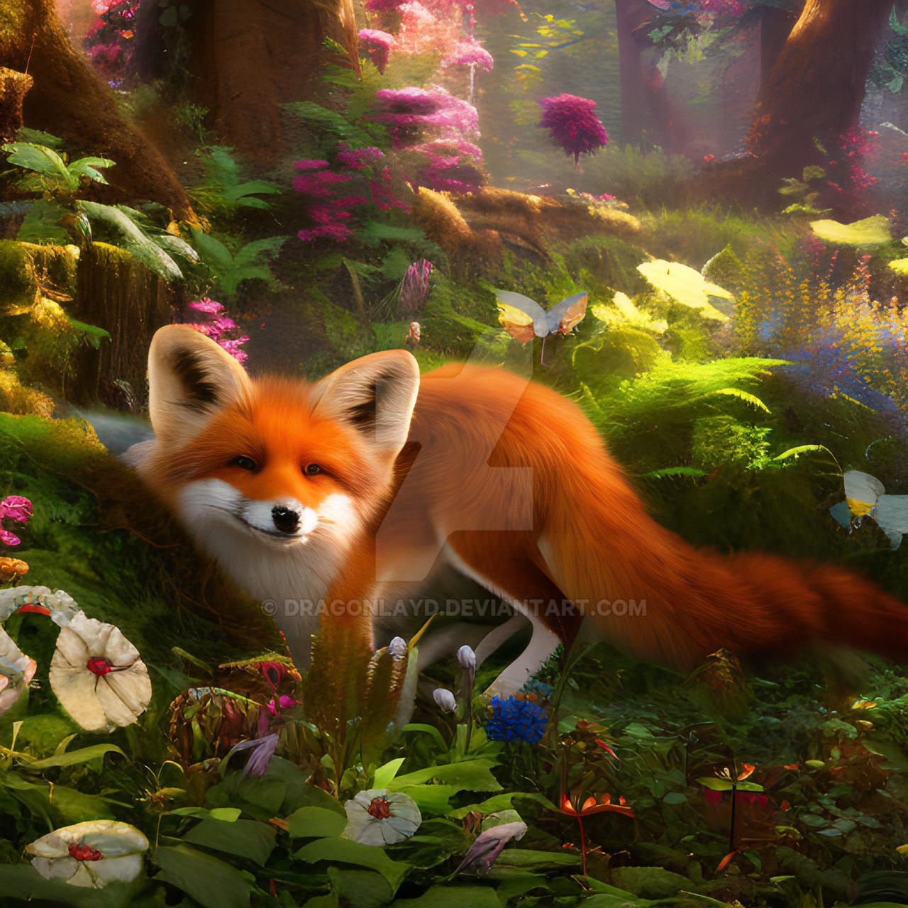 Sweet Smiling Fox By Dragonlayd On DeviantArt sweet-smiling-fox-by-dragonlayd-on-deviantart