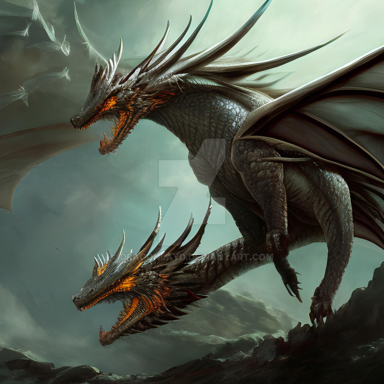 Two Heads Are Better Than One by dragonlayd on DeviantArt