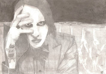 Marilyn Manson portrait