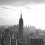 empire state bw panorama