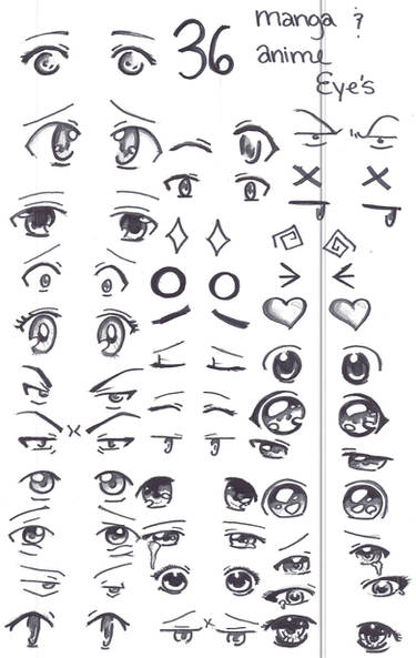 How To Draw Anime Eyes, Step by Step, Drawing Guide, by NeekoNoir - DragoArt