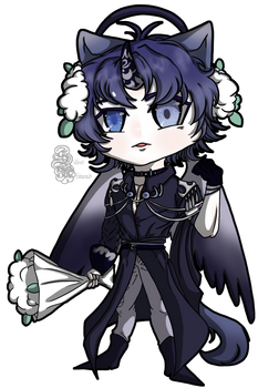 [COMMISSION] - Azrael Chibi