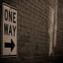 One Way.