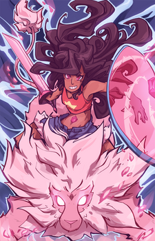 Stevonnie Into Battle