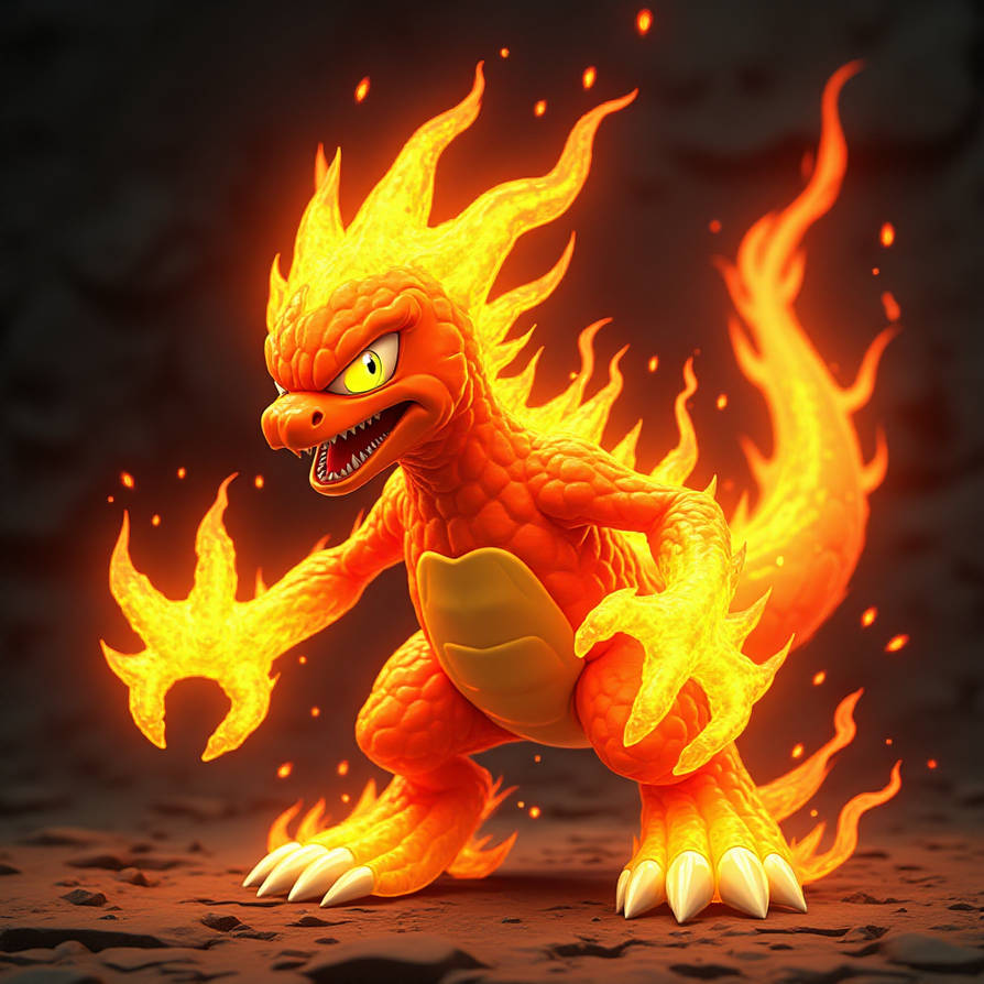 Fire Digimon concept by Elvis143BRA on DeviantArt