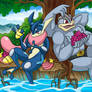 Greninja and Machamp - Chillaxing