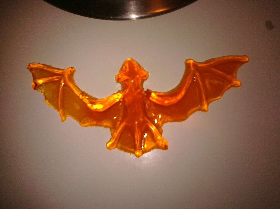 The gummi bat I made by decapitatedgodzilla on DeviantArt