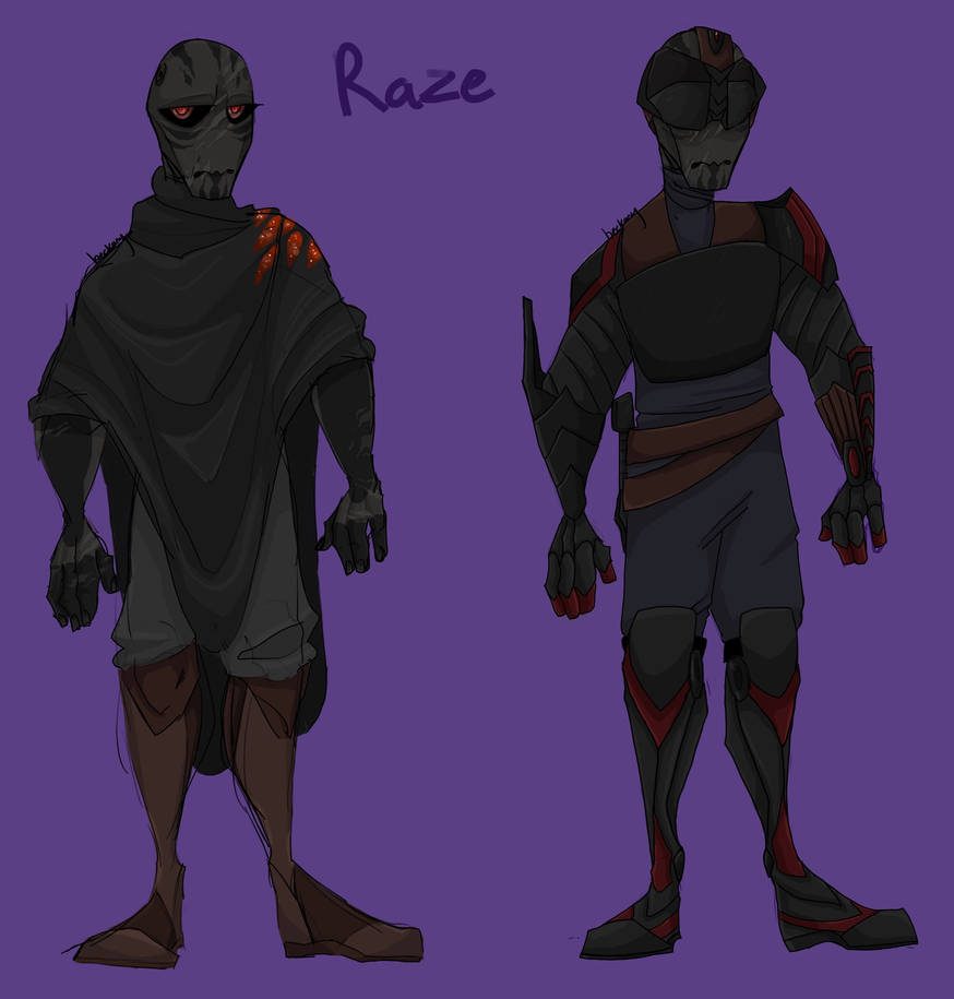 Old Raze Body Raze ref | Nov 2022 by beckanys on DeviantArt