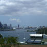 Boats and City skyline