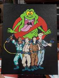 Ghostbusters with Slimer