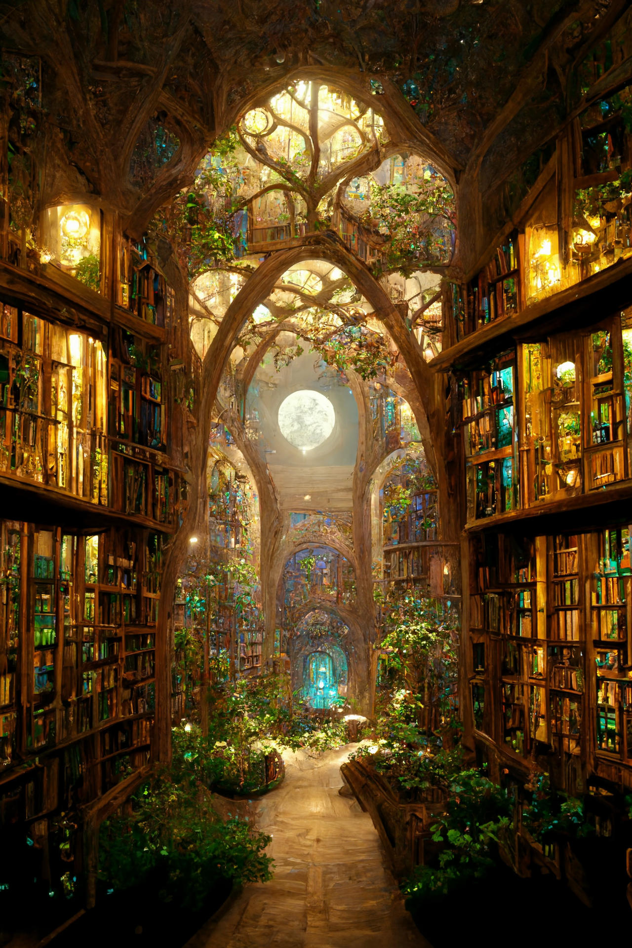 Seaxchel Library Epic Fantasy World Vines Tall Win By Vasekj07 On seaxchel-library-epic-fantasy-world-vines-tall-win-by-vasekj07-on