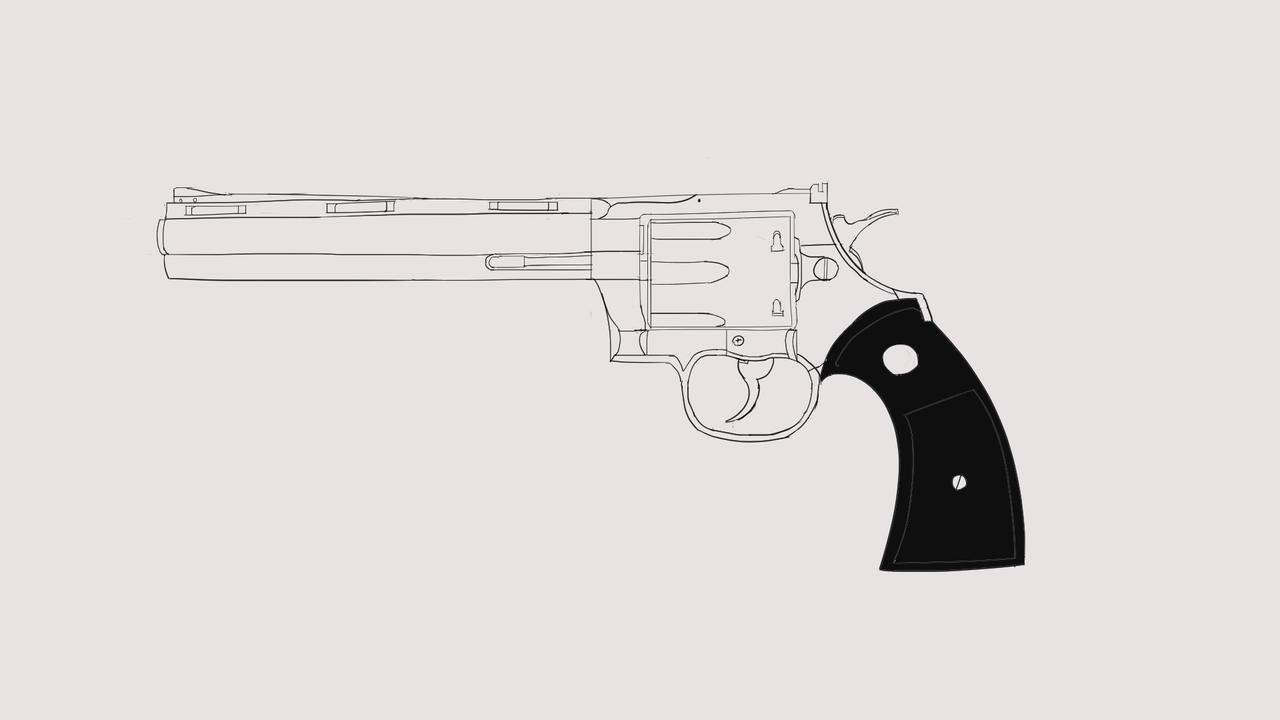 Colt Python by thesleepypiggy on DeviantArt