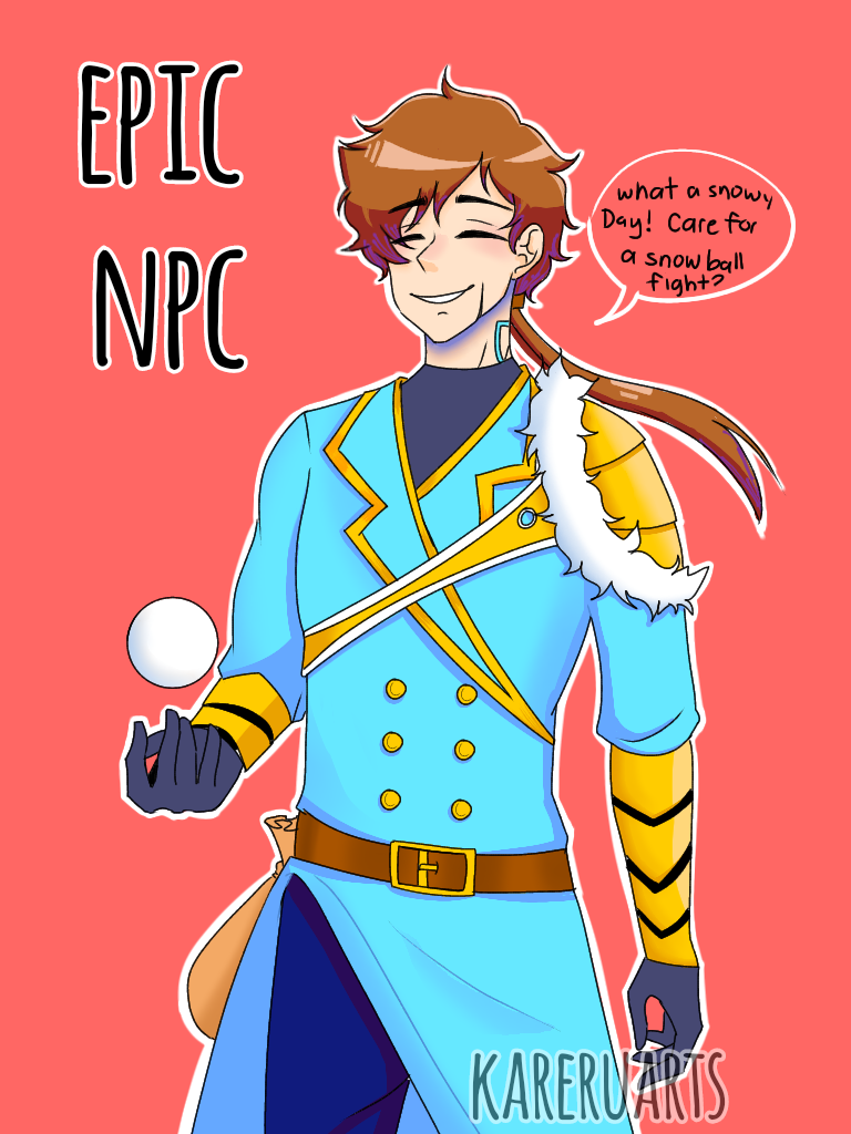 Epic npc contest submission by kareruarts on DeviantArt