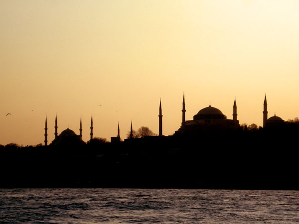 Sunset in Constantinople