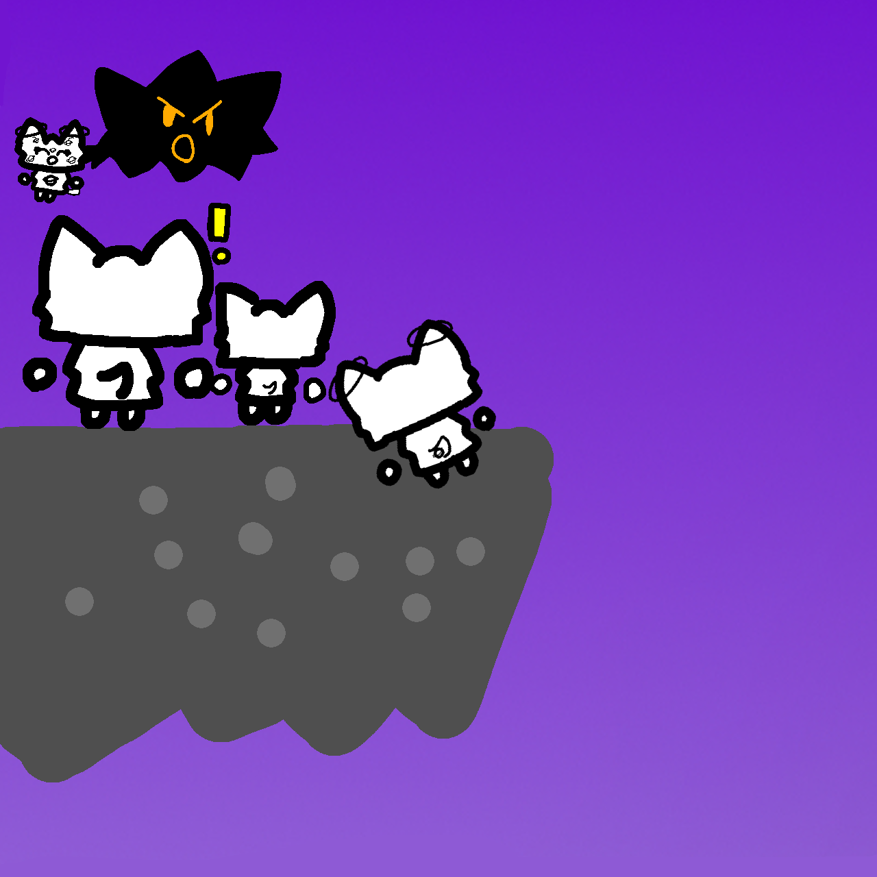 Time Monster Drawing The end. (I cant draw time monsters) by solarsplashYT on DeviantArt