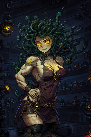 Medusa and the Gorgons by DWestmoore on DeviantArt