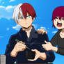 MHA: Shoto and Azar