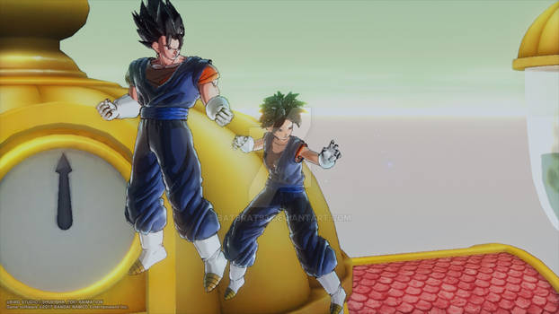 Vegito and Gosen