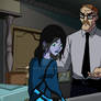 Nikki and Commissioner Gordon (The Batman 2004)