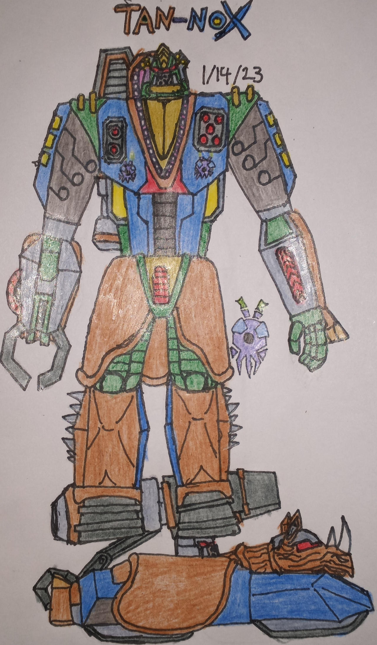 Tankomorph Rhinox Tankor Fusion Tan-Nox by Murdermus on DeviantArt